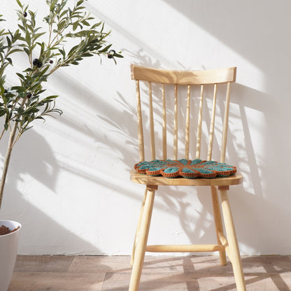 Flower Chair Cushion Crochet Kit