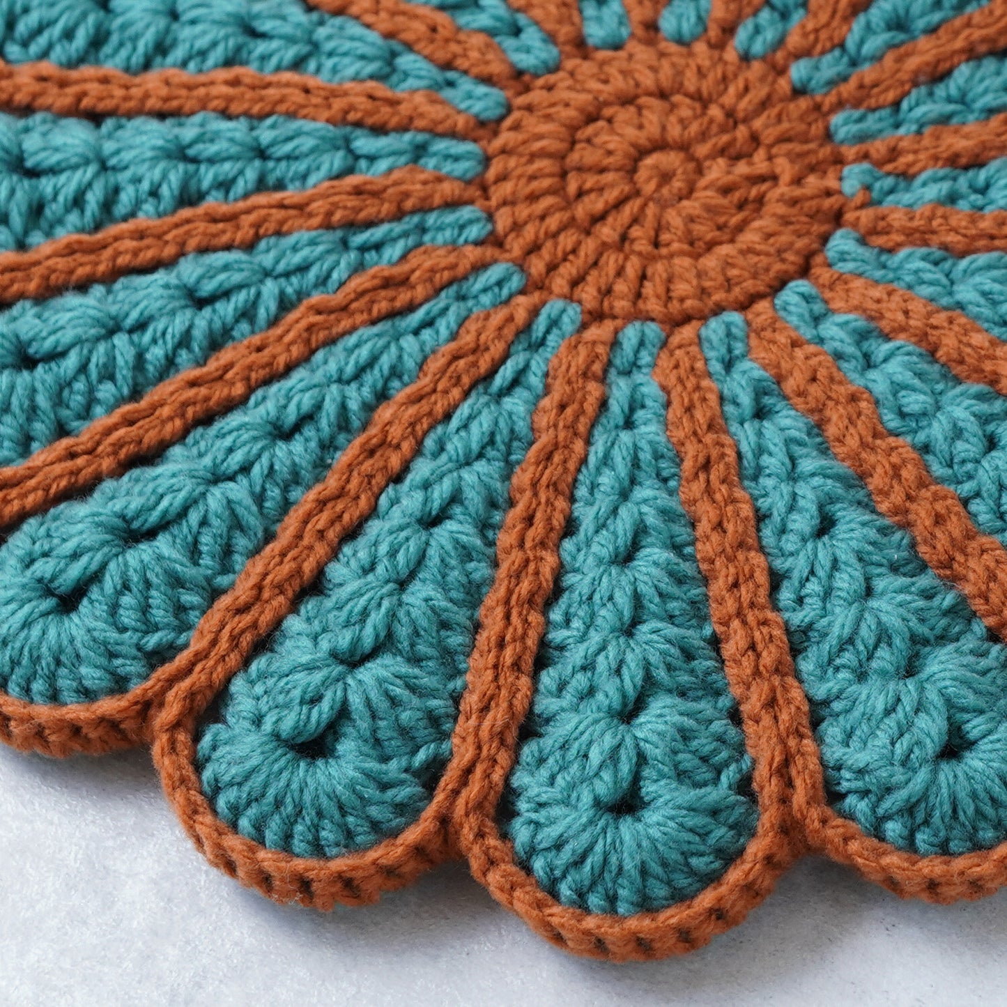 Flower Chair Cushion Crochet Kit