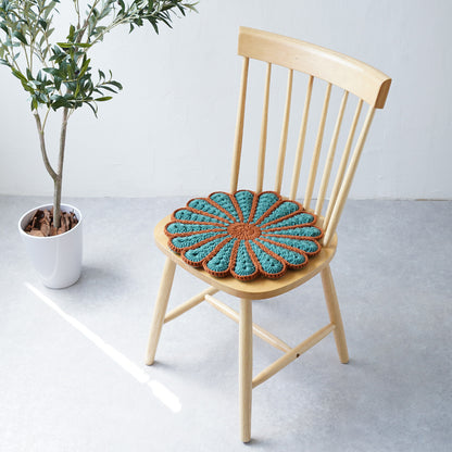 Flower Chair Cushion Crochet Kit