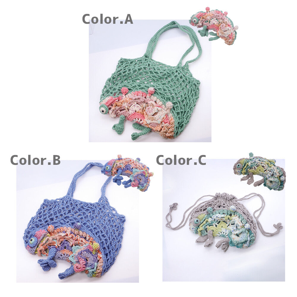 Chameleon Bag Crochet Kit