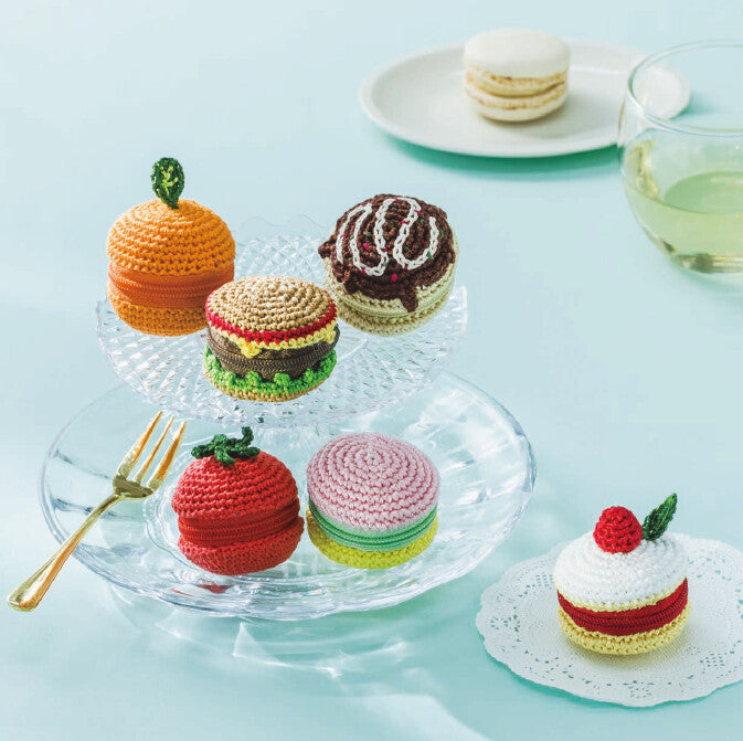 COSMO Crochet Kits Pouch Embroidery Thread Takoyaki