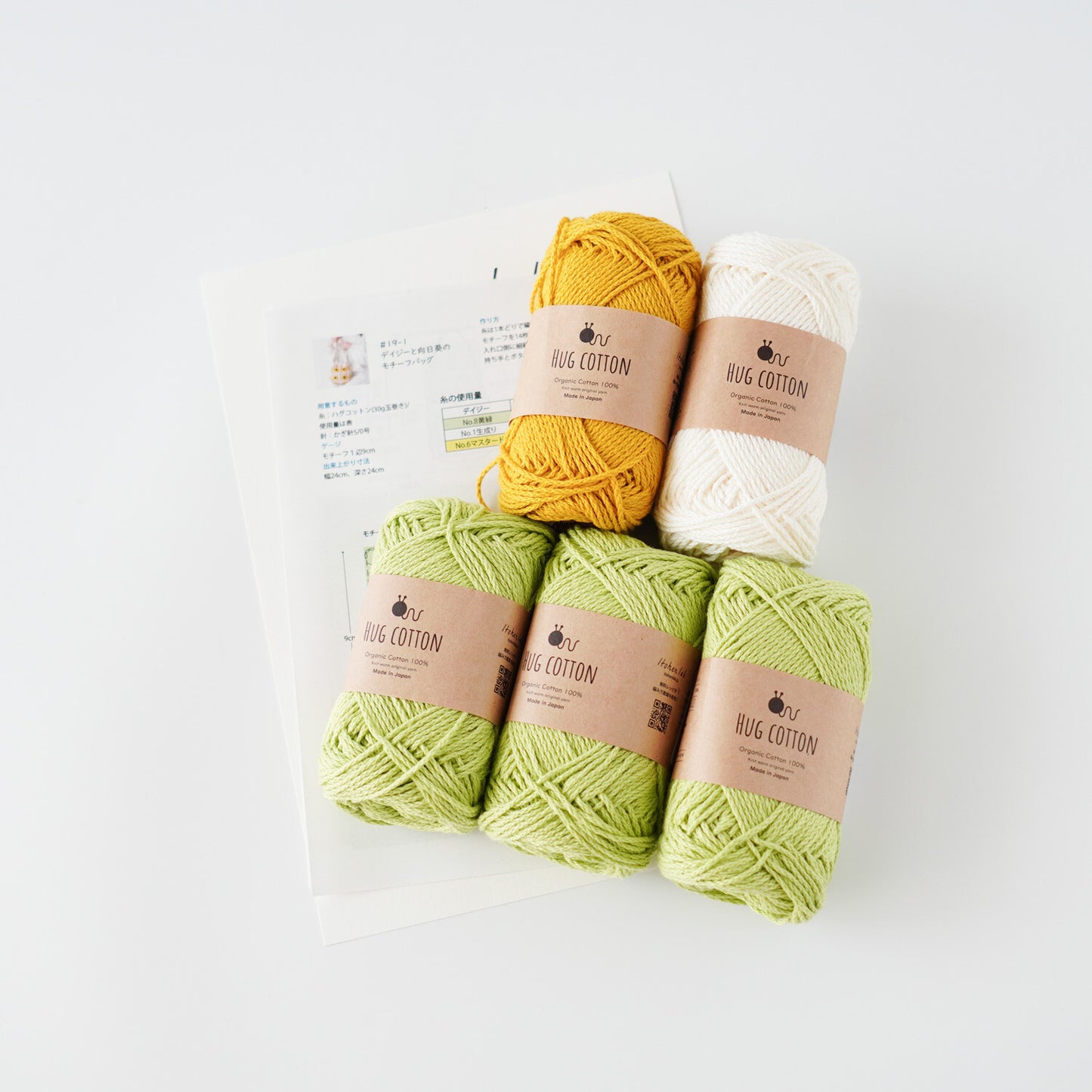 Daisy Flower Bag Crochet Kit